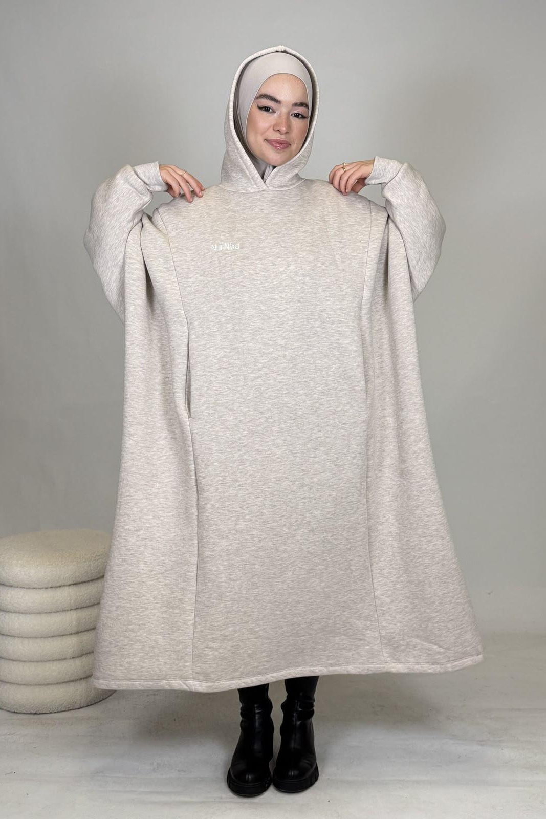 Robe Capuche Nuage