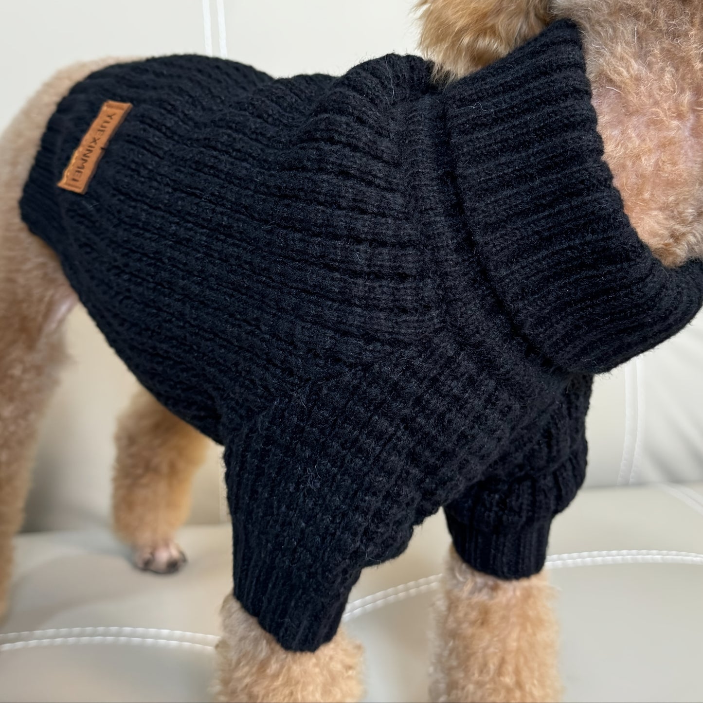 [Dirt-Resistant Pet Clothing] Thick And Dirt-Resistant Dog And Cat Pet Clothing | Ribbed Cuffs, Foldable High Collar, Textured Feel, Comfortable And Breathable, Suitable for Small, Medium, And Large