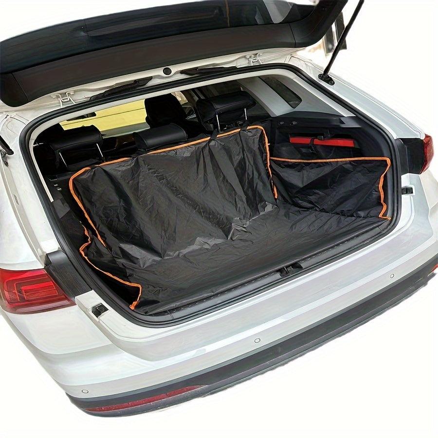 Car Interior Is Equipped with Dog Seat Cushion, Car Dog Pad, Car Trunk Mat, Car Pet Pad, Car Anti-skid Pad, Car Trunk Kennel Pad, Dog Kennel Pad-durable Trunk Pad for Cars, SUVs And Trucks, Car Dog Back Seat Cover, Dog Seat f