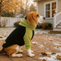 1pc Winter Warm Fleece Dog Sweater - High Neck Thick Pet Hoodie for Large and Medium Breeds - Polyester Pullover Jumpsuit for Autumn and Winter - Machine Washable Dog Outfit for Golden Retrievers, Labradors, and More