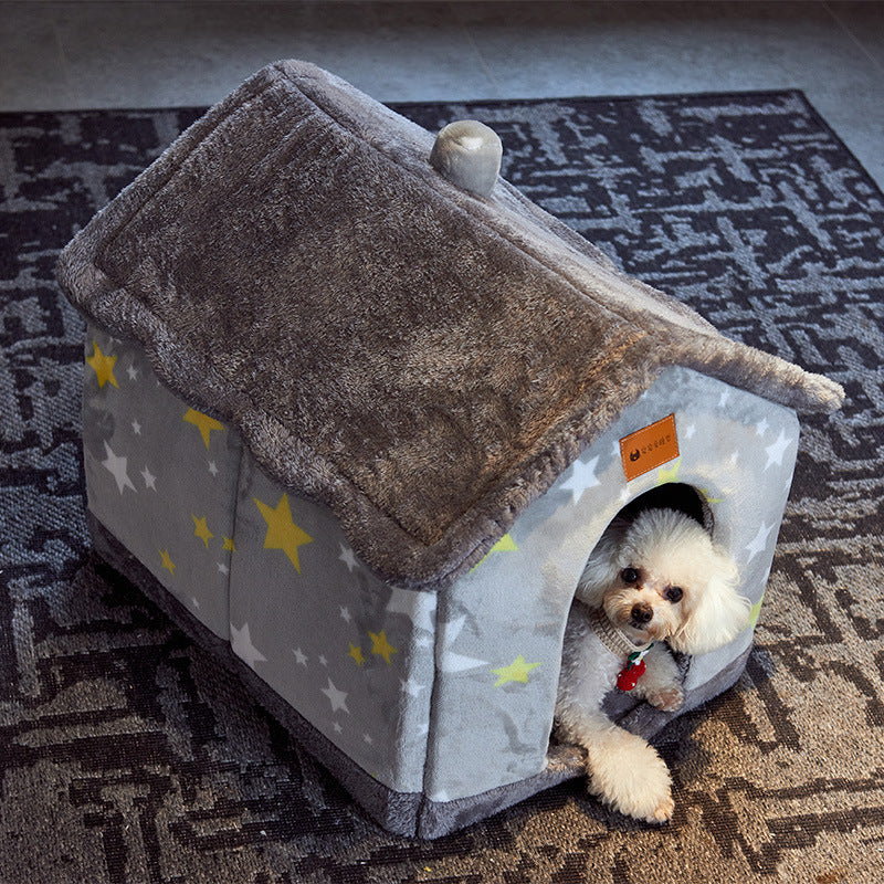 CozyPaws™ Foldable Cabin