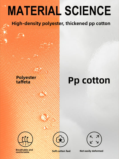 Dog Winter Jacket - Windproof High Neck Pet Coat with Zipper Closure, Warm Thermal Insulation for Small & Medium Dogs, Cute OrangeRed - Cold Weather, Machine Washable Dog Sweater For Winter & Spring, Dog Winter Clothes, Durab