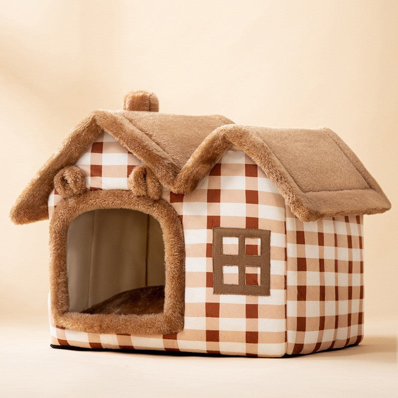CozyPaws™ Foldable Cabin