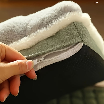 Four Seasons Dog Mat, Universal Kennel, Sleeping Nest with Winter Removable And Washable Floor Mat, Dog Sleeping Mat, Pet Soft Spine Protection, Dog Bed, Pet Sleeping Pad, Removable Mat, Square Pet Bed, Highquality Pet Mat, B