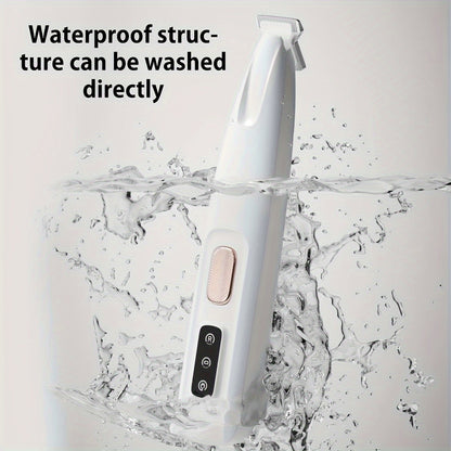 Pet Grooming Clippers with LED Light Support, Safe Low Noise, USB And Battery Longevity., Dog Clippers for Grooming, Pet Nail Clippers with Light, Dog Clippers, Dog Clippers for Grooming Professional, Pet Clippers Cordless, P