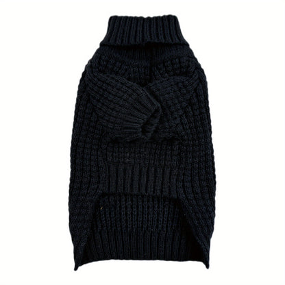 [Dirt-Resistant Pet Clothing] Thick And Dirt-Resistant Dog And Cat Pet Clothing | Ribbed Cuffs, Foldable High Collar, Textured Feel, Comfortable And Breathable, Suitable for Small, Medium, And Large