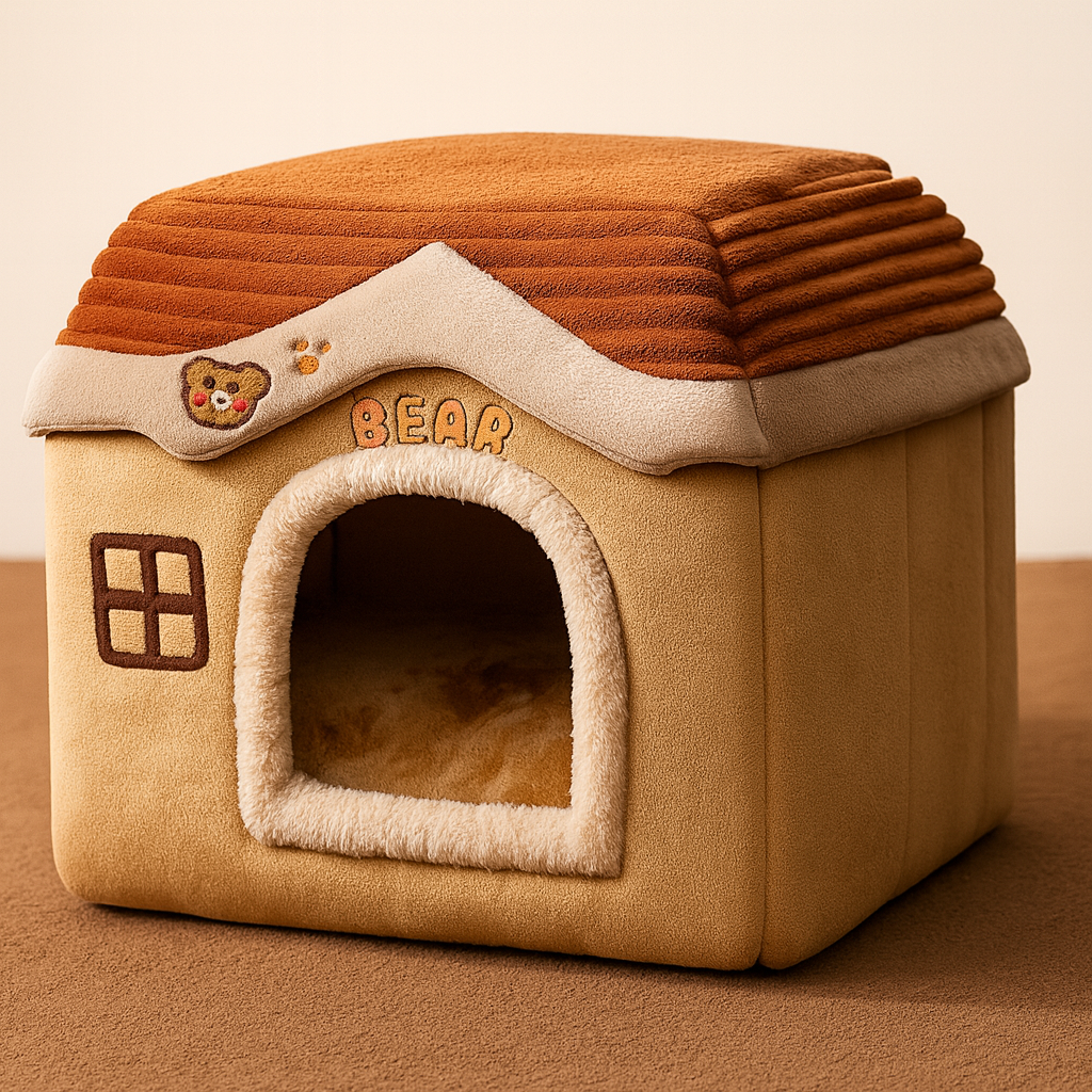CozyPaws™ Foldable Cabin