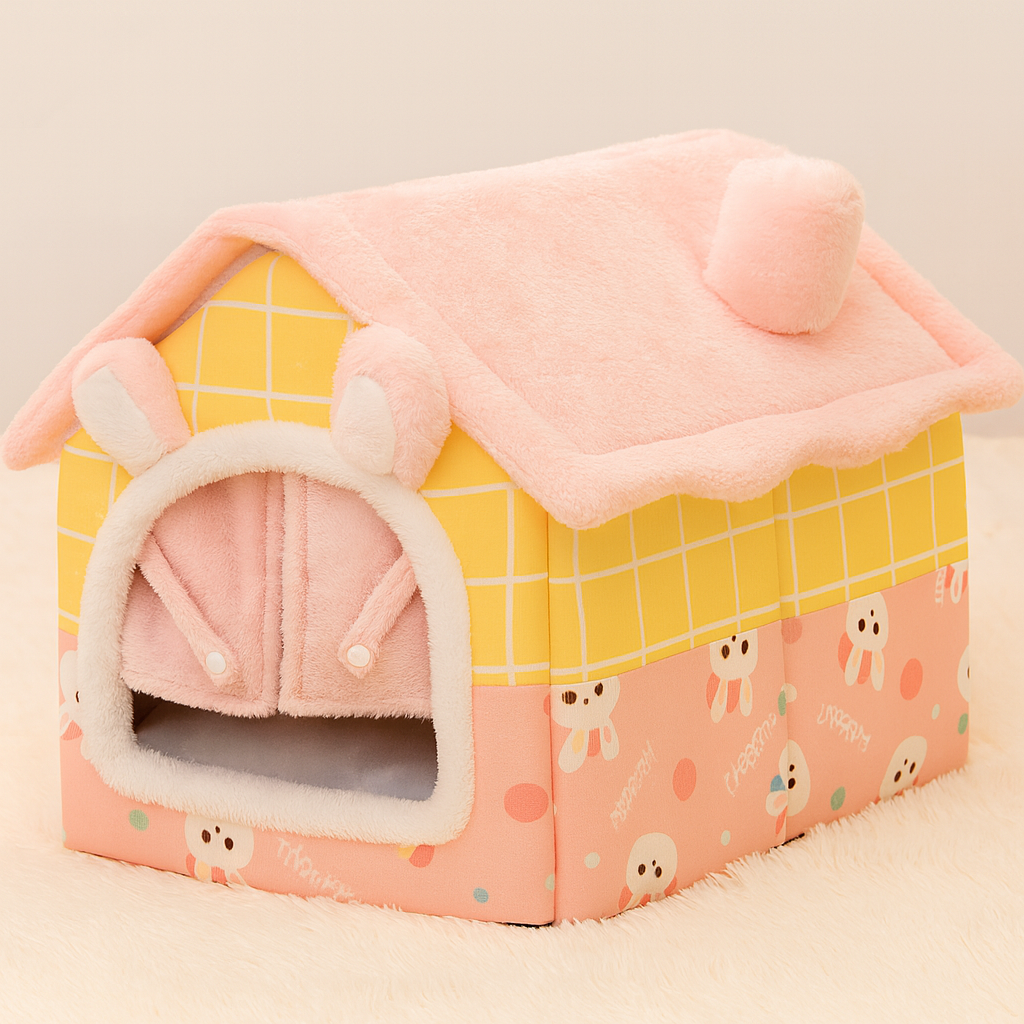 CozyPaws™ Foldable Cabin