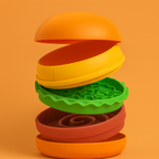 Hamburger Bowl 5 in 1