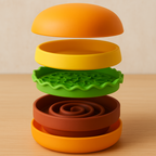 Hamburger Bowl 5 in 1