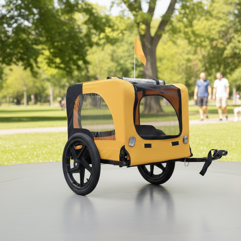 Stroller With Bicycle Tow