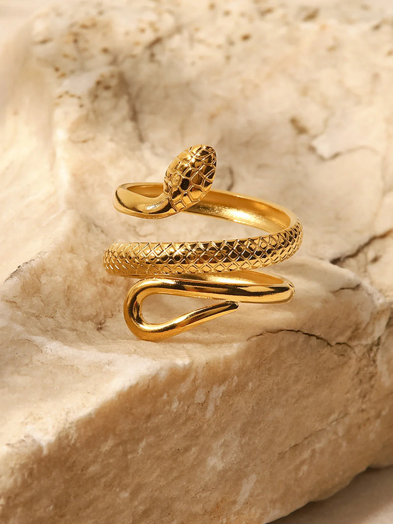 Adjustable Snake Ring