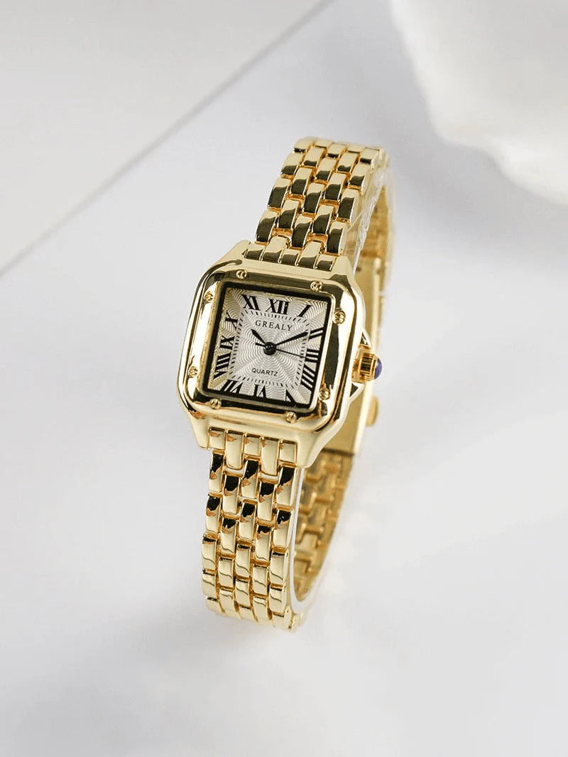 Premium Square Quartz Watch