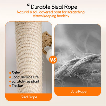 Cat Activity Tower with Scratching Post