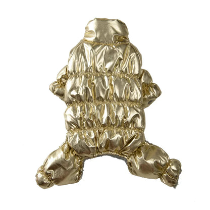 Winter Warm Dog Coat Clothes Thick Fleece Jumpsuit Overalls for Small Medium Dogs Waterproof Elastic Puppy Jacket Pet Outfits