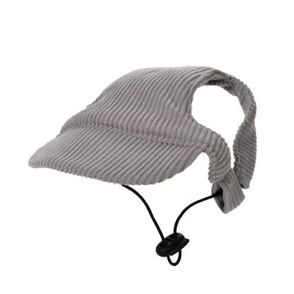 Cute Hat for Cats Dogs Adjustable Kitten Sport Baseball Cap With Ear Hole Pet Cat Sun Hats Birthday Party Headwear Accessories