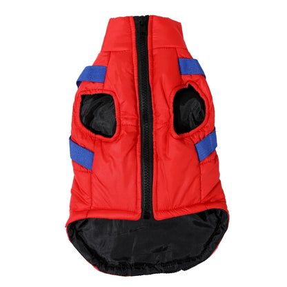 Puppy Clothes with Harness Winter Warm Dog Jacket for Small Medium Dogs Cats Apparel Chihuahua French Bulldog Pug Pet Costume