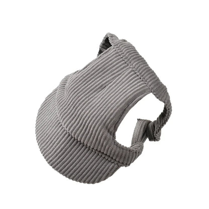 Cute Hat for Cats Dogs Adjustable Kitten Sport Baseball Cap With Ear Hole Pet Cat Sun Hats Birthday Party Headwear Accessories