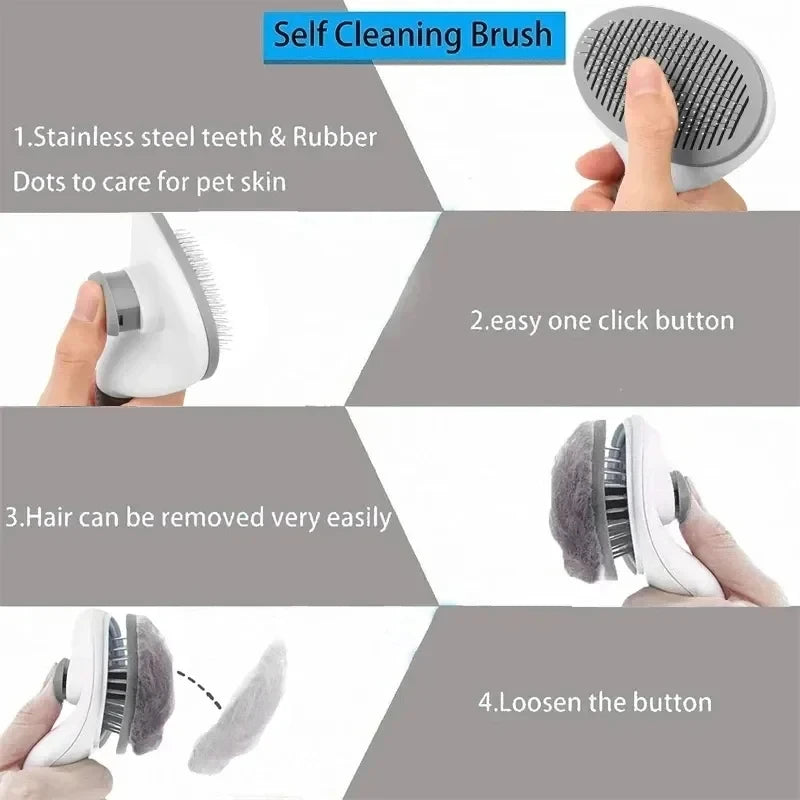 Brush Comb Hair Remover