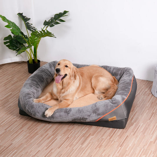 Orthopedic Foam Bed with Removable Cover