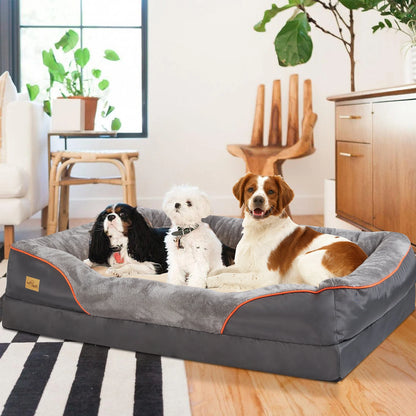 Orthopedic Foam Bed with Removable Cover