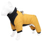 Waterproof Dog Jumpsuit Reflective Thick Puppy Jacket Overalls For Small Medium Dogs Outdoor Windproof Yorkie Pug Coat Outfits