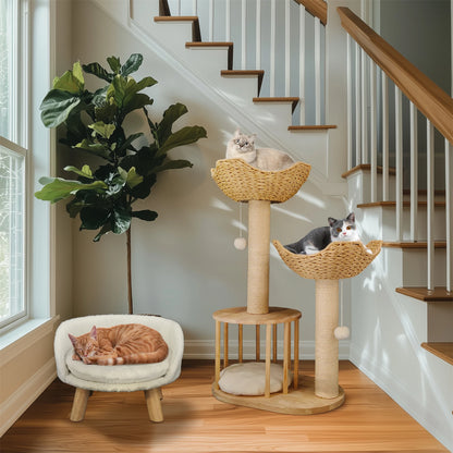 Cat Activity Tower with Scratching Post
