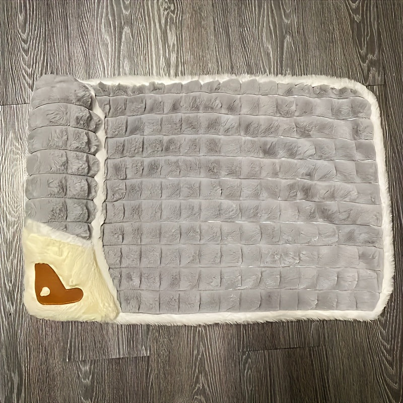 Four Seasons Dog Mat, Universal Kennel, Sleeping Nest with Winter Removable And Washable Floor Mat, Dog Sleeping Mat, Pet Soft Spine Protection, Dog Bed, Pet Sleeping Pad, Removable Mat, Square Pet Bed, Highquality Pet Mat, B