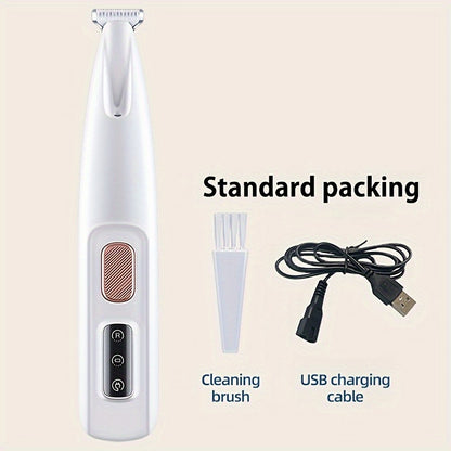Pet Grooming Clippers with LED Light Support, Safe Low Noise, USB And Battery Longevity., Dog Clippers for Grooming, Pet Nail Clippers with Light, Dog Clippers, Dog Clippers for Grooming Professional, Pet Clippers Cordless, P