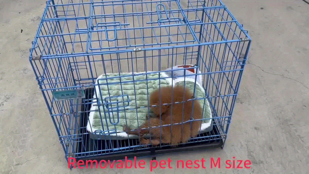 Four Seasons Dog Mat, Universal Kennel, Sleeping Nest with Winter Removable And Washable Floor Mat, Dog Sleeping Mat, Pet Soft Spine Protection, Dog Bed, Pet Sleeping Pad, Removable Mat, Square Pet Bed, Highquality Pet Mat, B