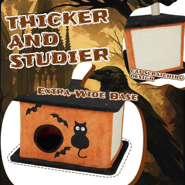 Festive Halloween Tree